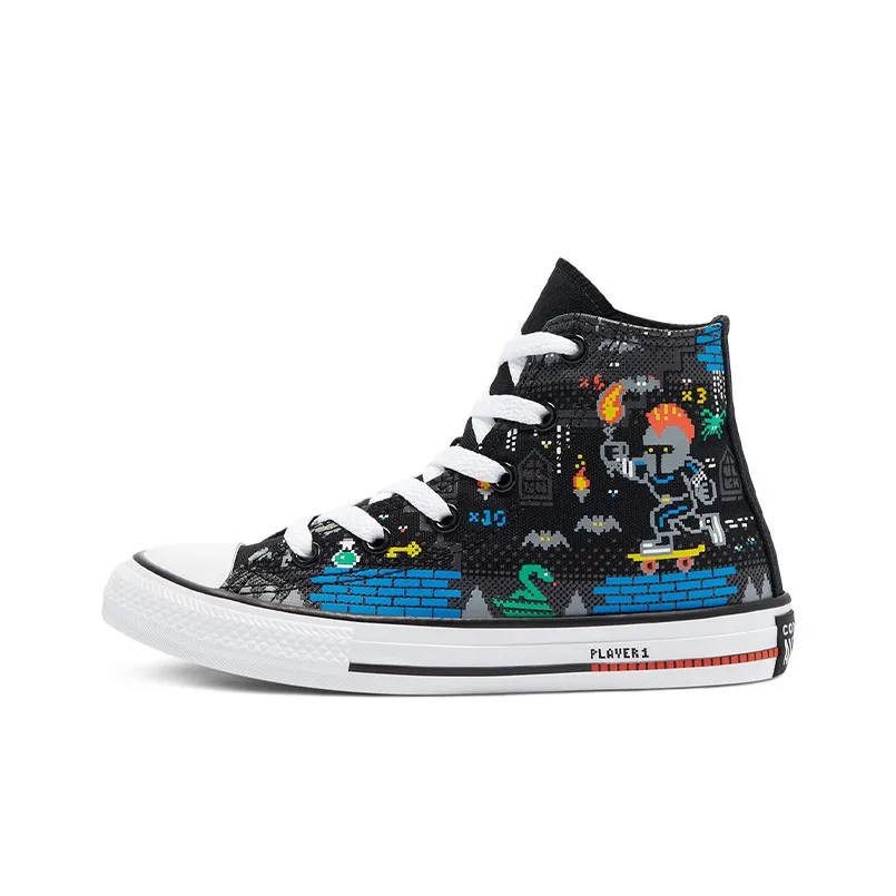 Converse Chuck Taylor All Star High GS 'Gamer - Knights And Skeletons'