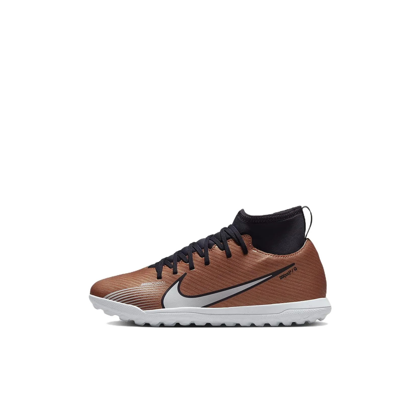 Nike Jr. Mercurial Superfly 9 Club Slip-Resistant Амортизация Устойчивость к износу MID Топ Детские футбольные бутсы