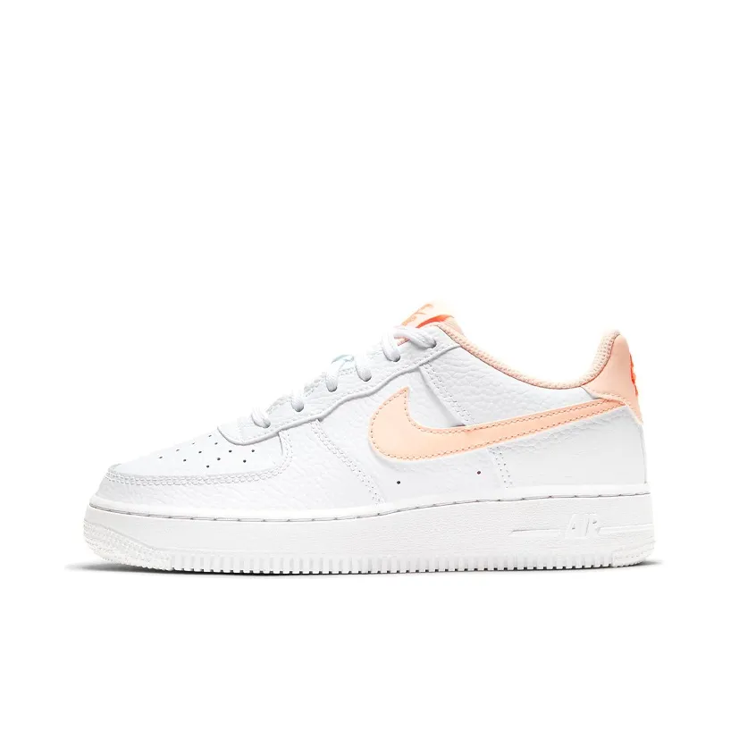 Nike Air Force 1 Low White Hyper Crimson GS