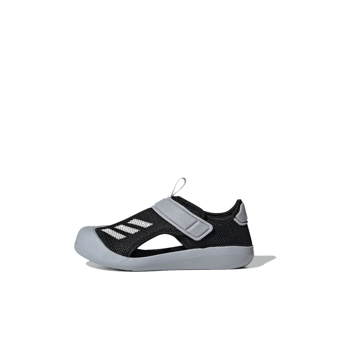 Adidas Altaventure C Slip-Resistant Quick-Dry Детские Сандалии Черные Серые для Дети 3-7 Лет