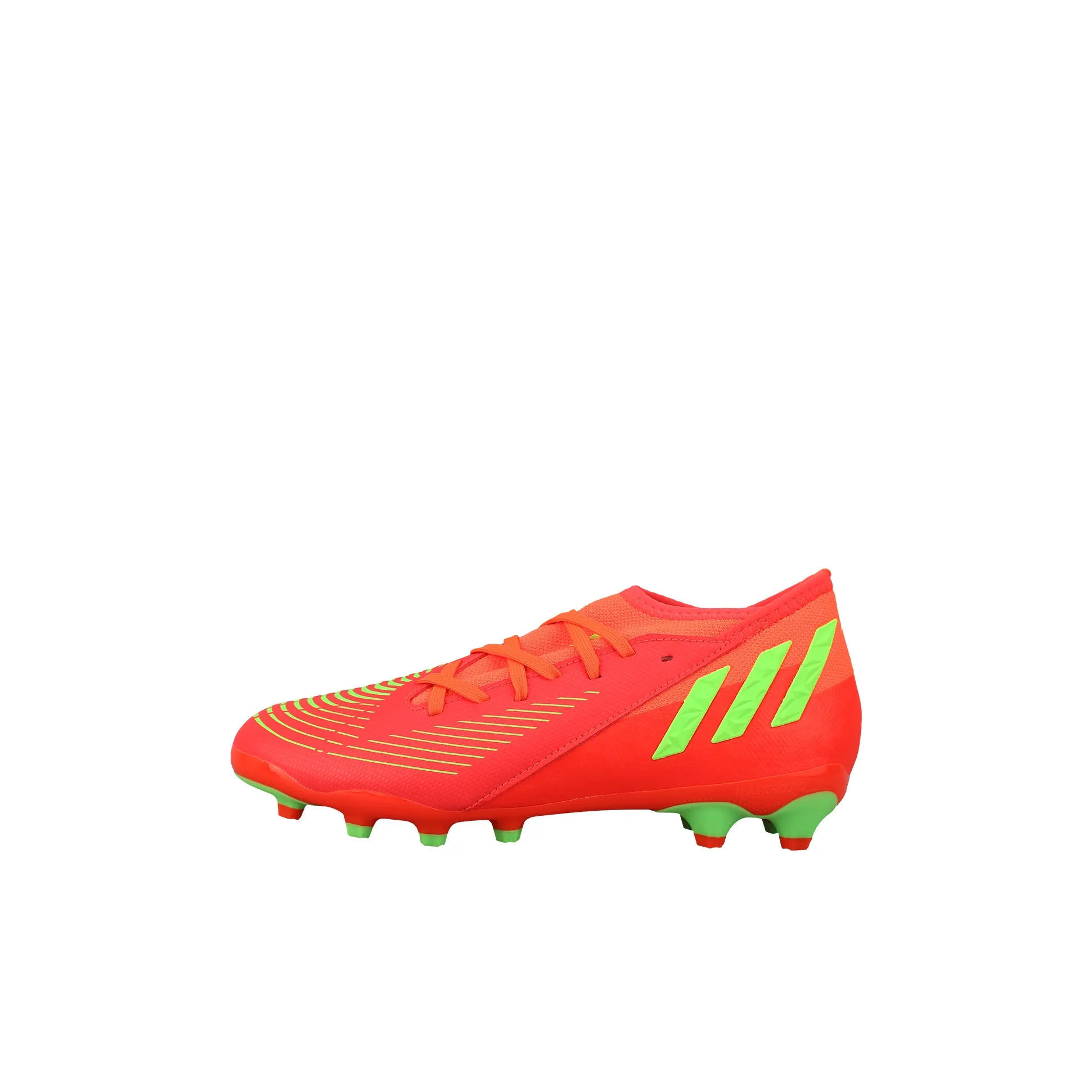 Adidas Predator Edge.3 Slip-resistant Abrasion-resistant Low Top Детская футбольная обувь Красный Детский