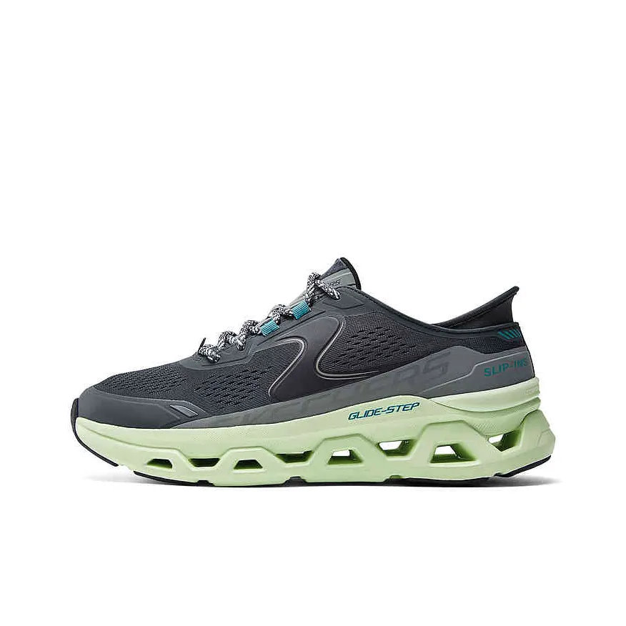 Skechers Sport Low Top Casual Running Shoes Men's Charcoal Gray