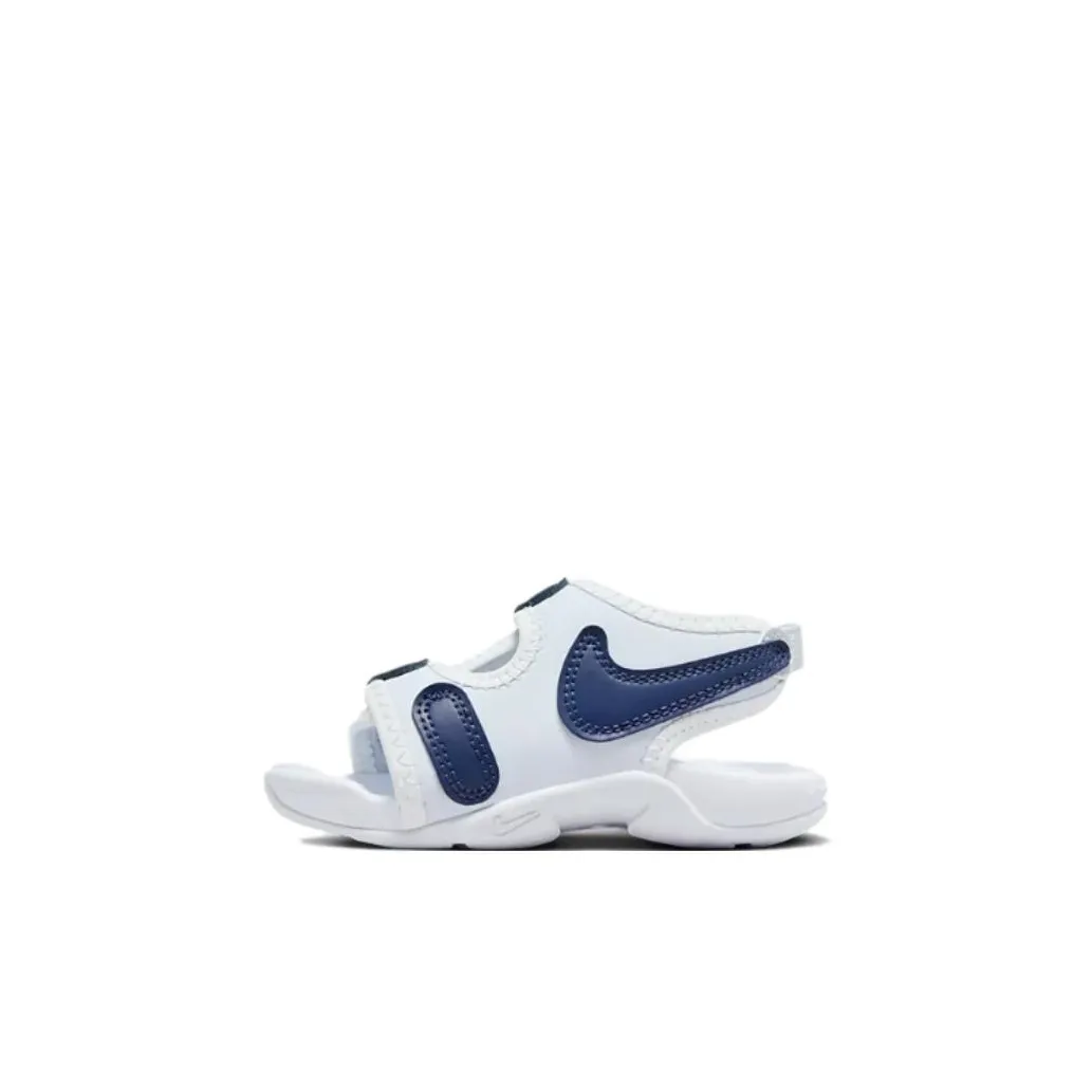 Nike Sunray Adjust 6 Slip-Resistant Abrasion-Resistant Обувь для малышей Белый Синий Infant и Toddler