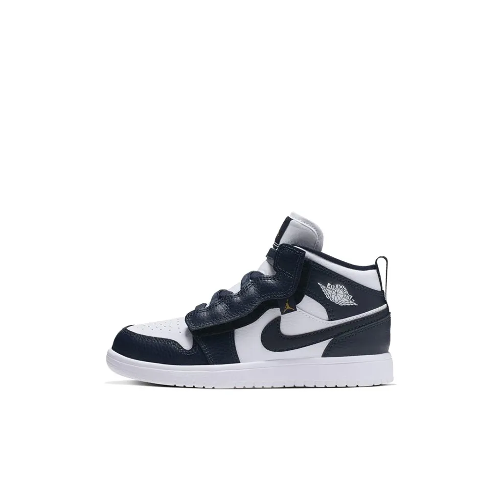 Jordan Air Jordan 1 Детские баскетбольные кроссовки MID Топ Pre School