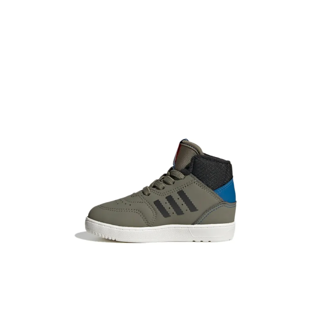 Adidas Originals Drop Step High Топ Обувь для малышей Зеленый Infant And Toddler
