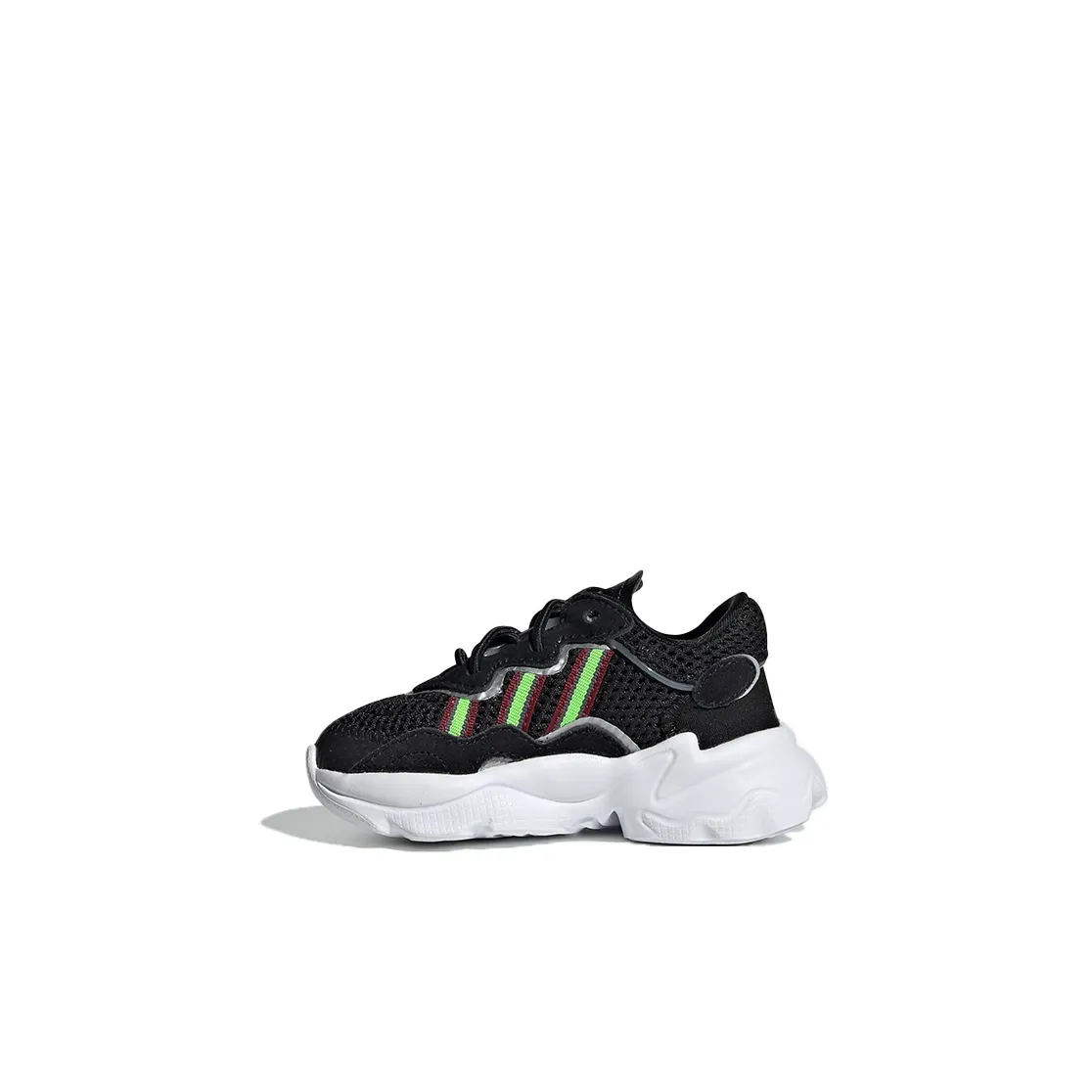 Adidas Originals Дышащая Низкая Обувь для Малышей Черная Зеленая Красная Infant и Toddler