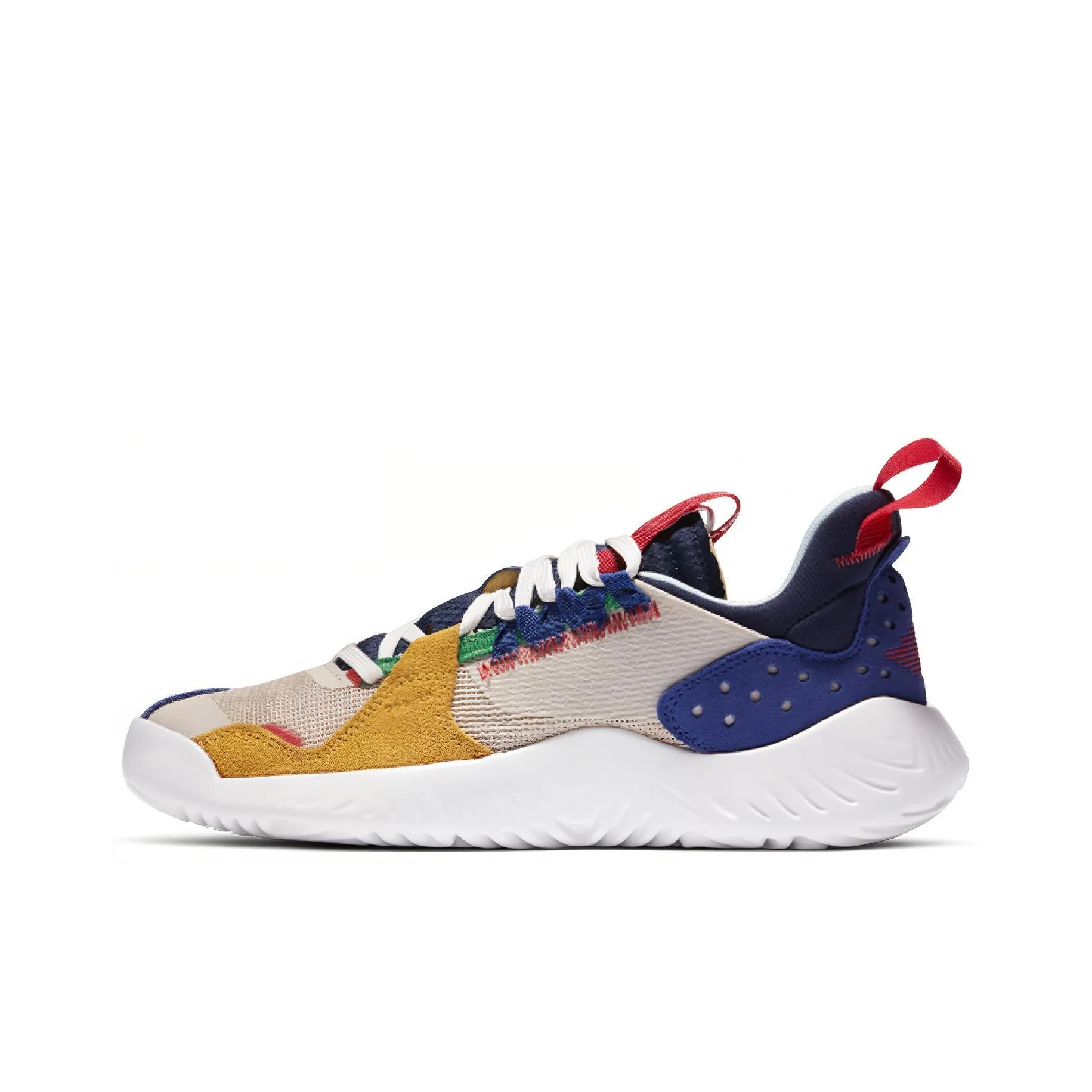 Jordan Delta Shock Absorbers With Slip Resistant Features Low Top Kids Lifestyle Shoes Multicolor Teenagers