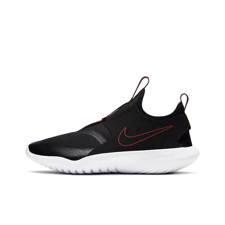 Nike Flex Runner SE 'Black Bright Crimson' GS