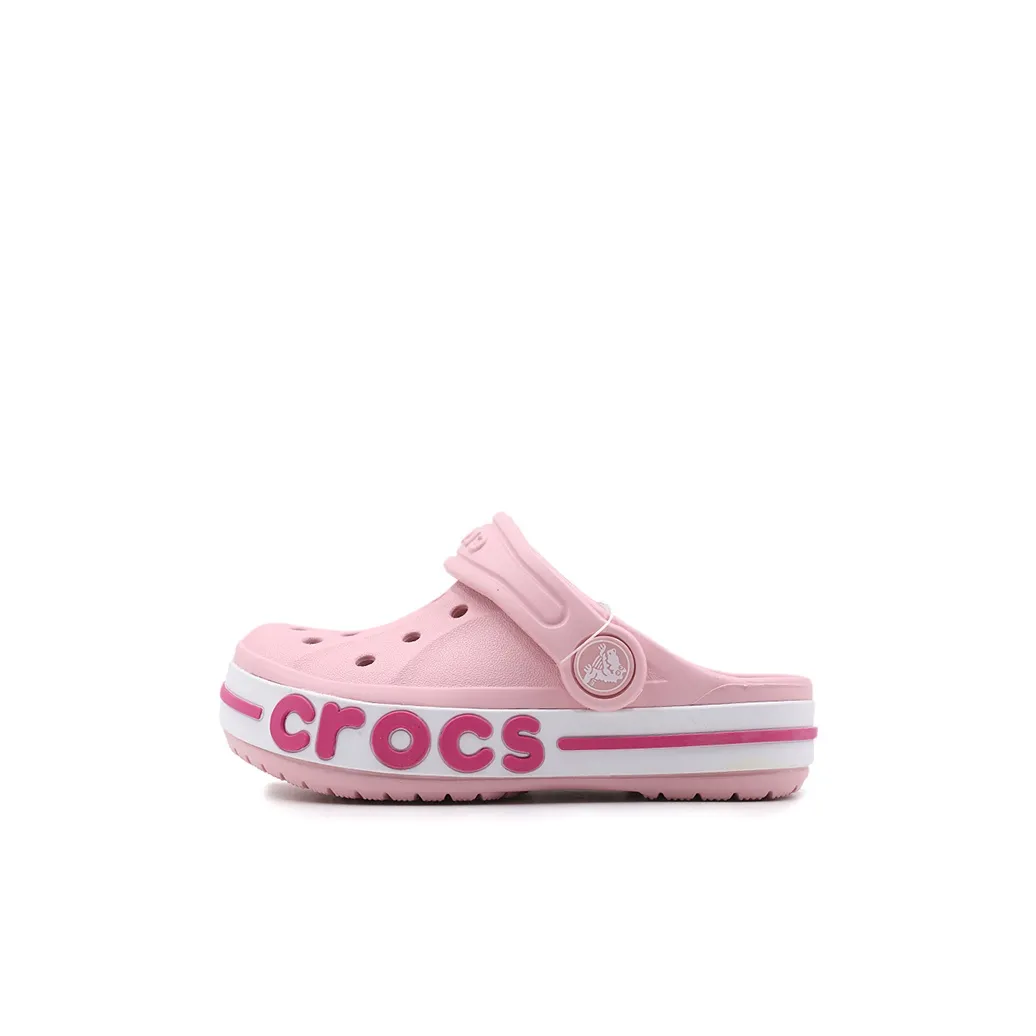 Crocs Bayaband Anti Kick Cushioning And Abrasion Resistant Children
s Sandals Pink Kids
