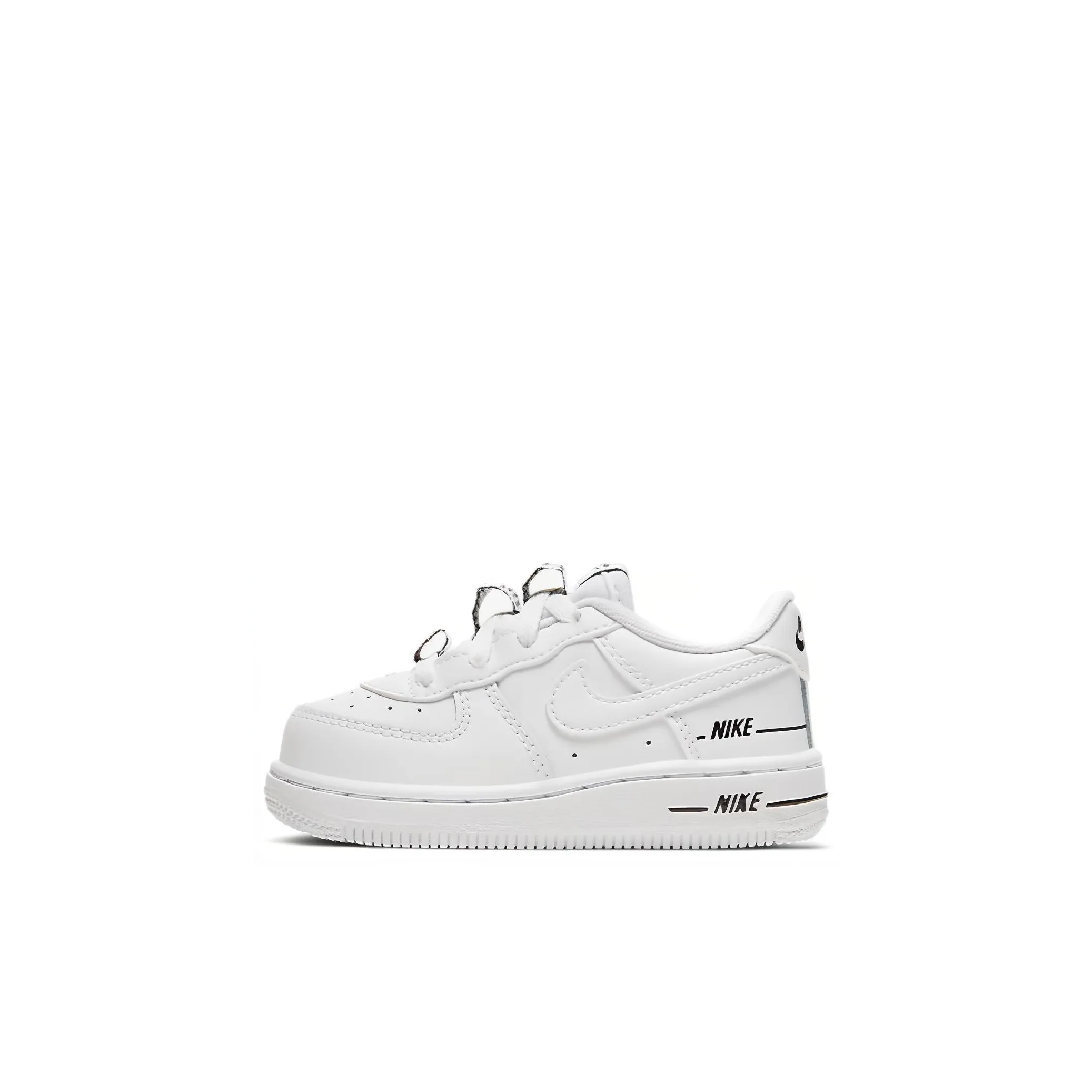 Nike Air Force 1 Low Double Air White Black TD