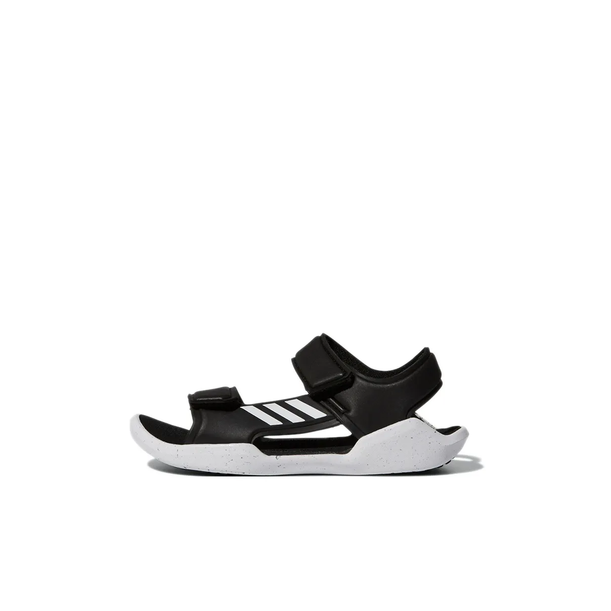 Adidas Abrasion Resistant Low Top Children's Sandals Charcoal Black Kids'