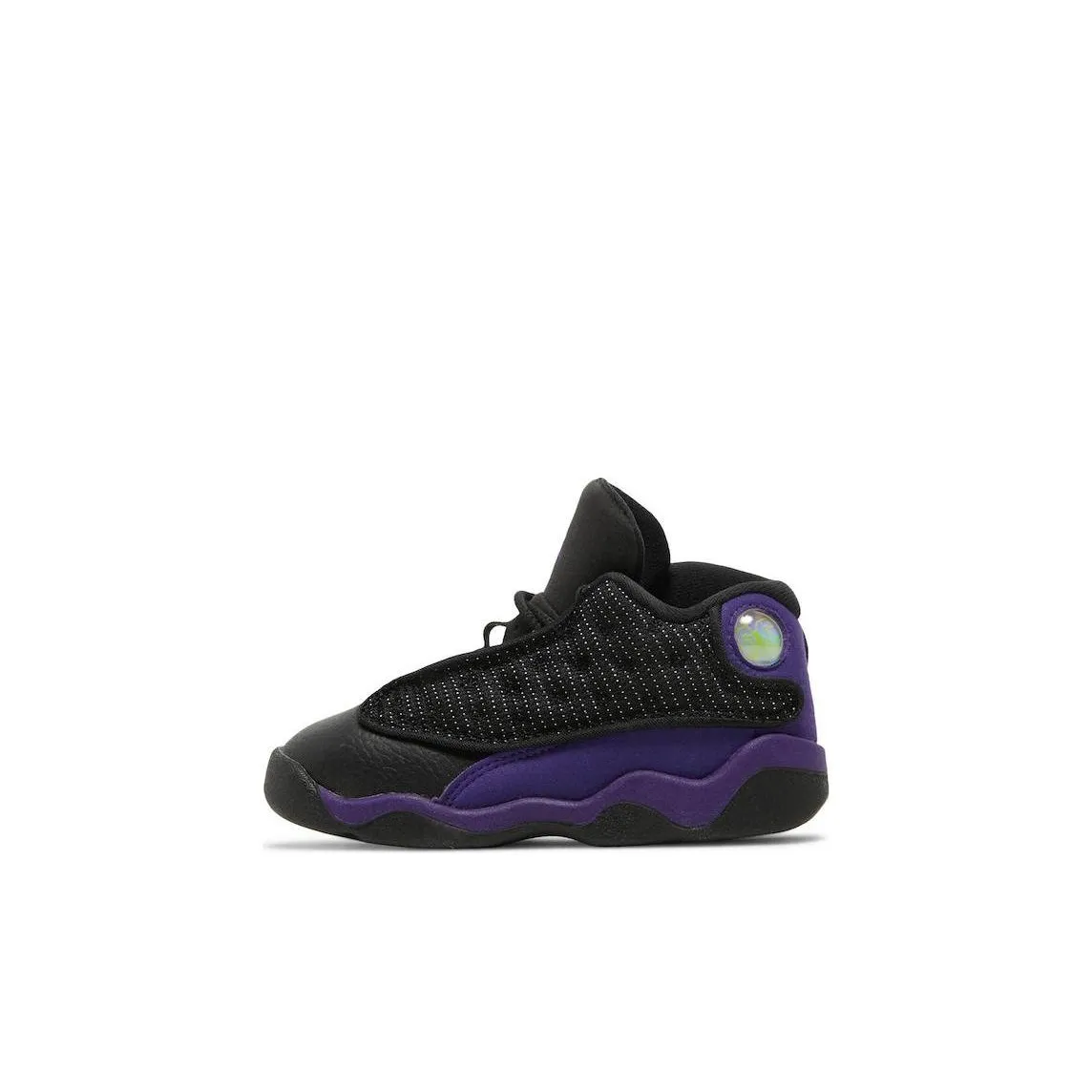 Jordan Air Jordan 13 'Court' Фиолетовый MID Топ Обувь для малышей Черный Фиолетовый Infant And Toddler