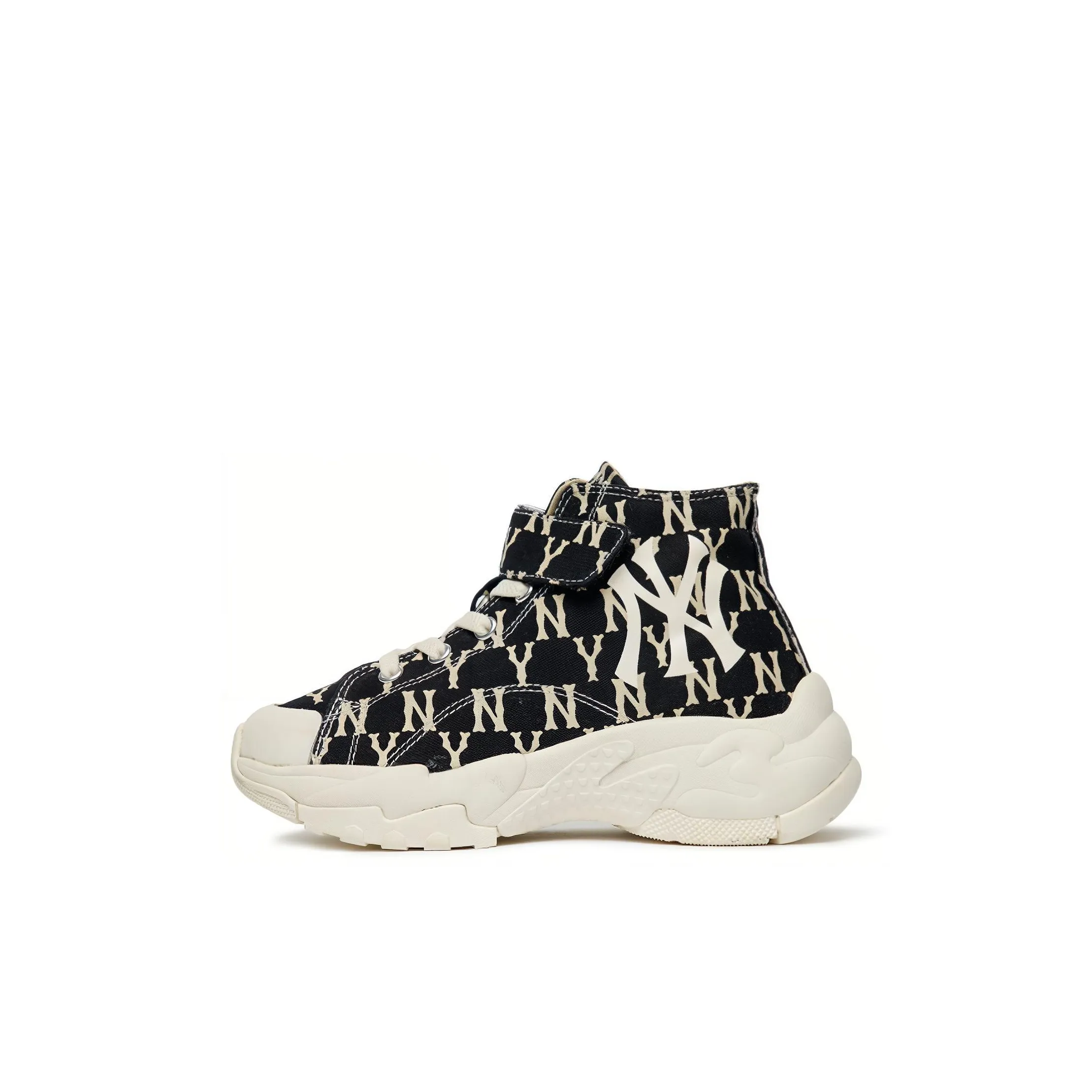 MLB Chunky High Top Chunky Sneakers Black Kids'