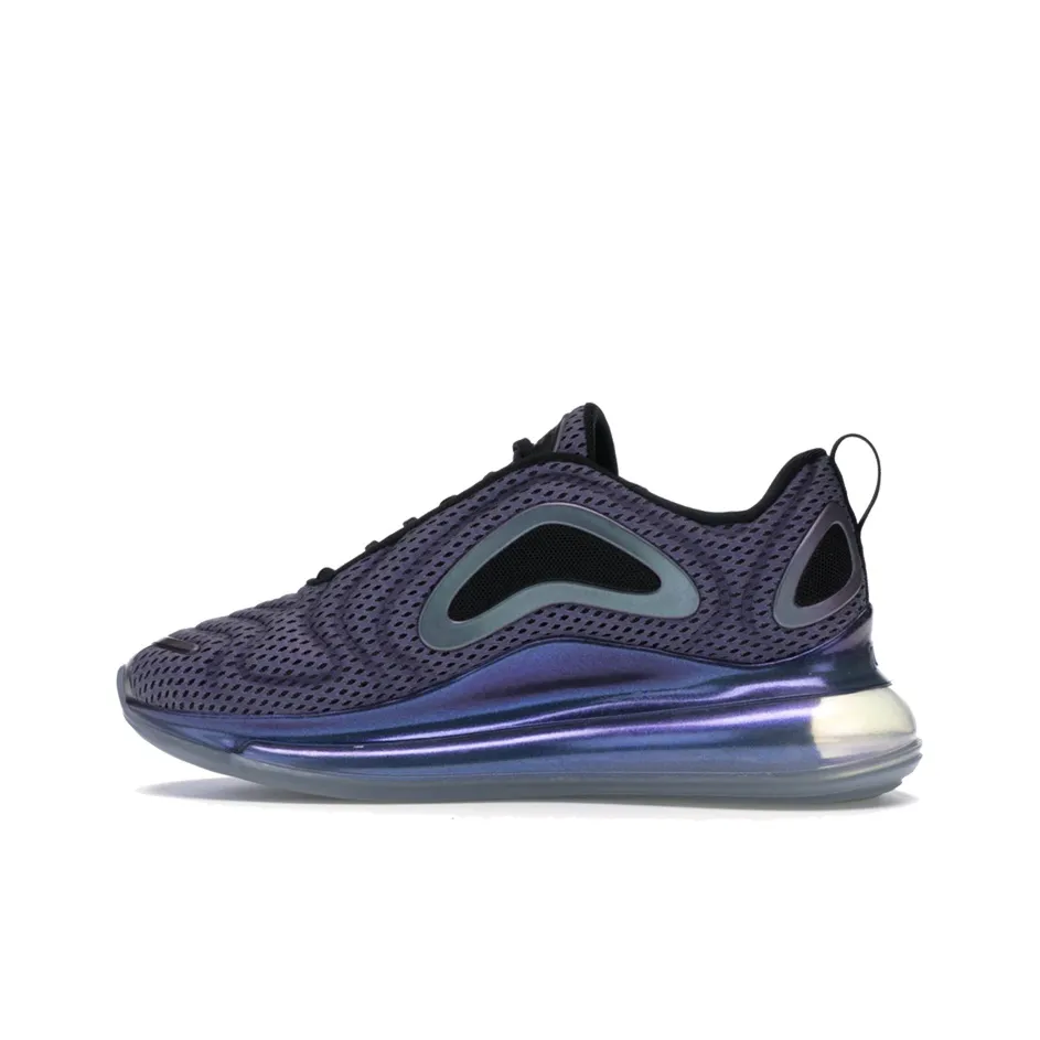 Nike Air Max 720 Low Топ KIDS Lifestyle Shoes Черный Фиолетовый Подростки