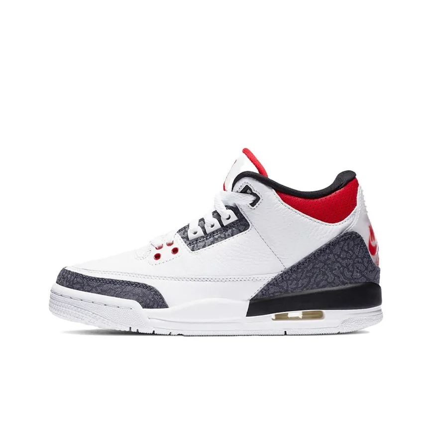 Jordan 3 Retro SE Fire Red Denim GS
