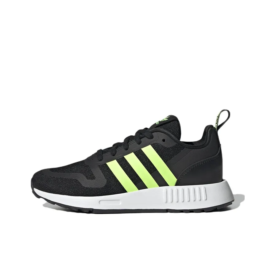 Adidas Originals MULTI J Устойчивый к истиранию низкий топ Детские беговые кроссовки Черный
