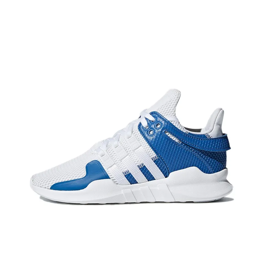 Adidas Originals EQT Support ADV Устойчивые к истиранию детские повседневные кроссовки Белый Синий Подростки