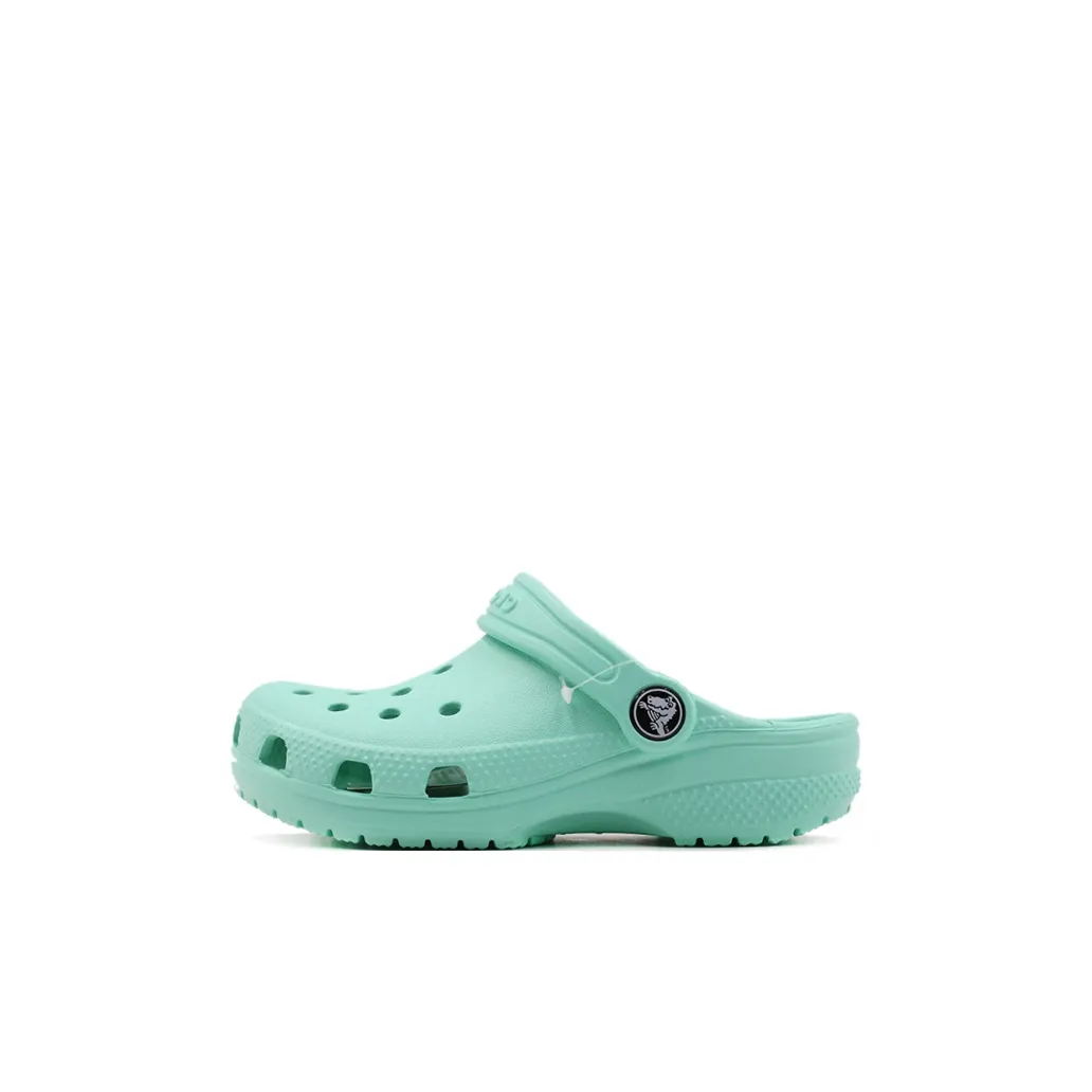 Crocs Classic Clog Small Clog Plaid Children's Sandals Light Green Kids'