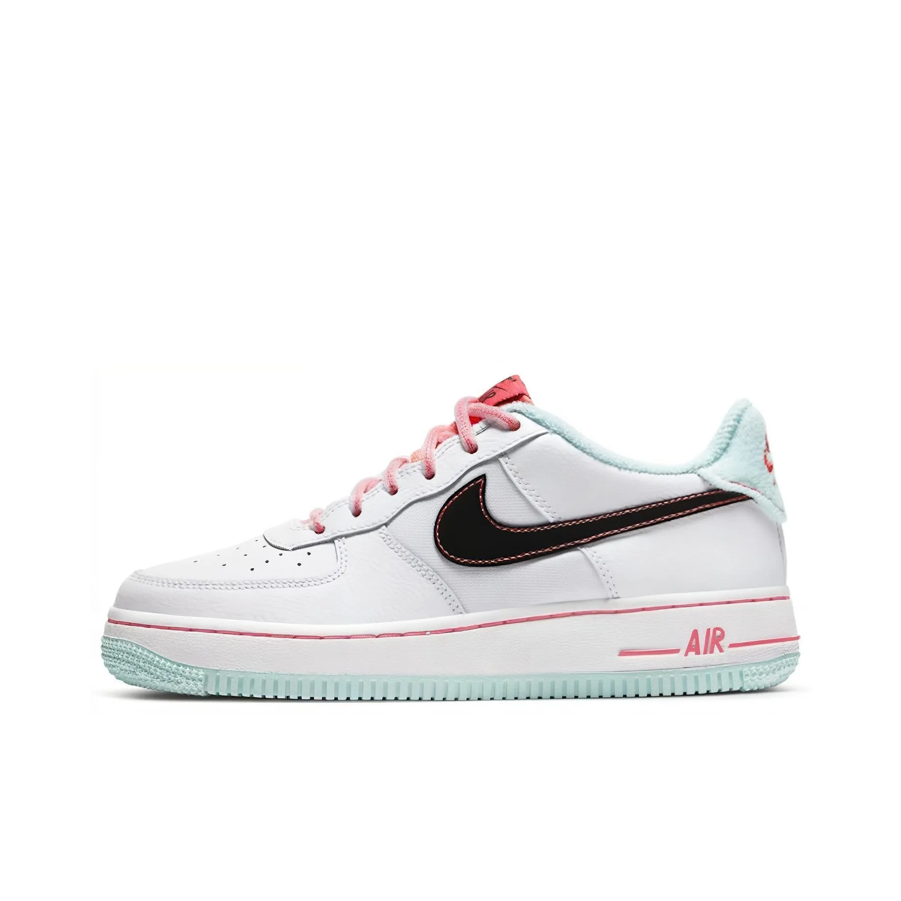 Nike Air Force 1 Low 07 LV8 White Atomic Pink GS