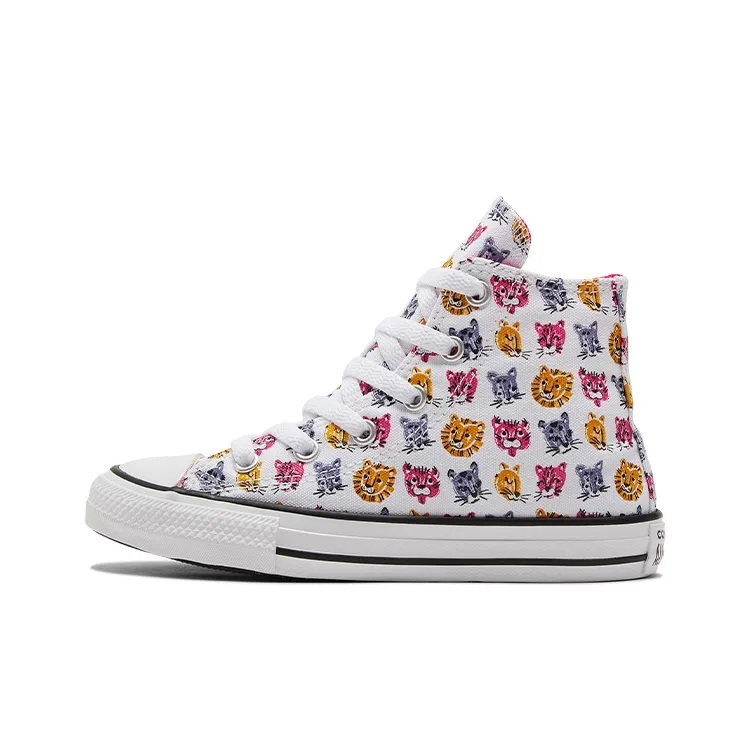 Converse Chuck Taylor All Star Износостойкие Высокие Кеды для Детей Многоцветные Подростки