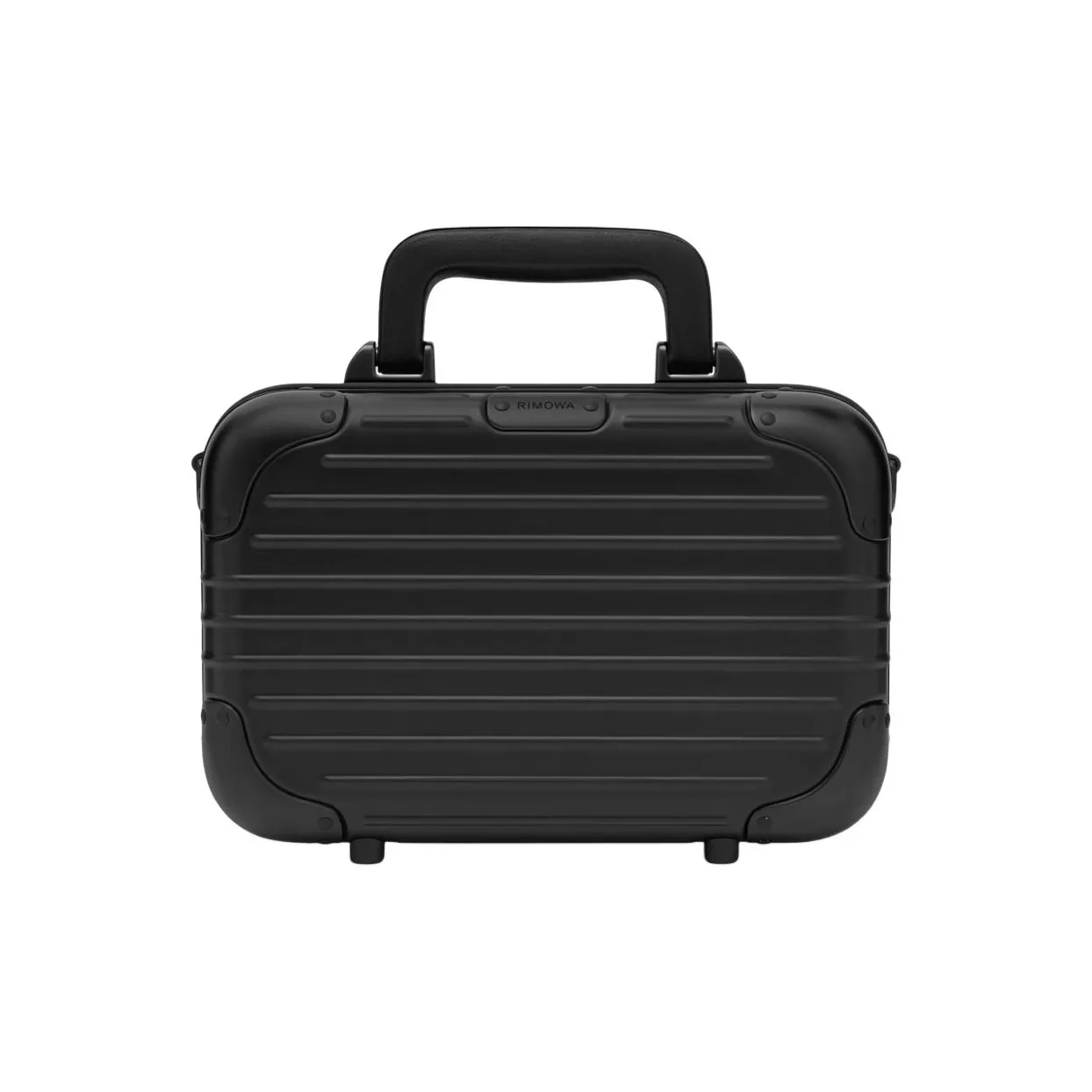 RIMOWA ORIGINAL Aluminum Magnesium Alloy Handbag, Shoulder Bag, Crossbody Bag Men's Black