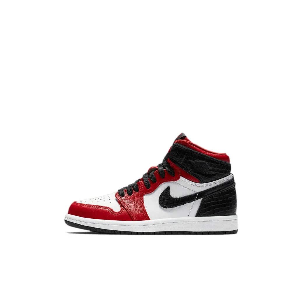 Jordan Air Jordan 1 Детские баскетбольные кроссовки High Топ Pre School