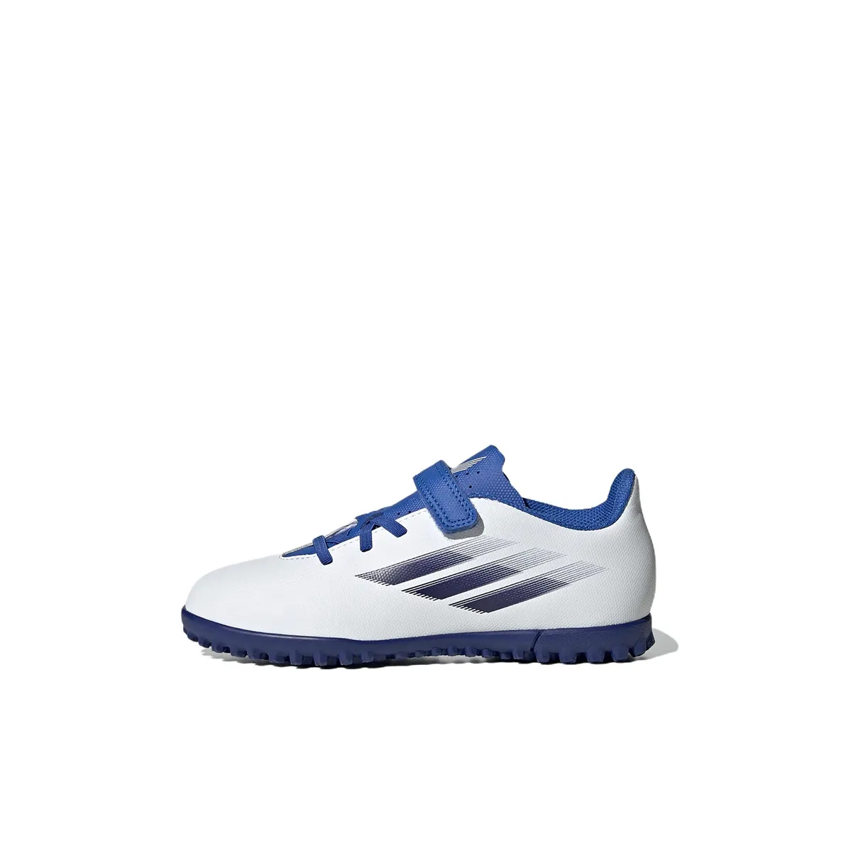 Adidas X Speedflow.4 Abrasion Resistant Low Top Kids' Soccer Shoes White Blue Kids'