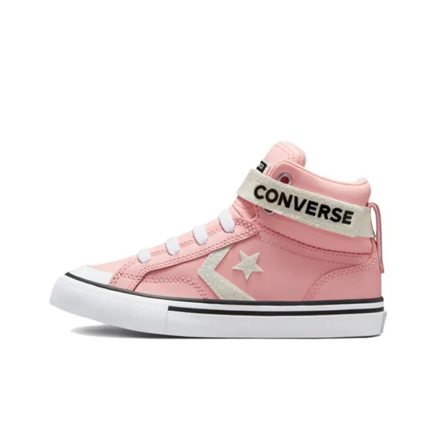 Converse Pro Blaze Strap Abrasion Resistant High Top Kids Canvas Shoes Teenagers
