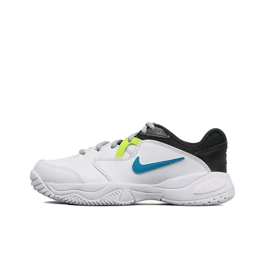 Nike Jr. GS Slip-Resistant Shock Absorbers Low Top Детские Тренировочные Кроссовки Белый Черный Синий
