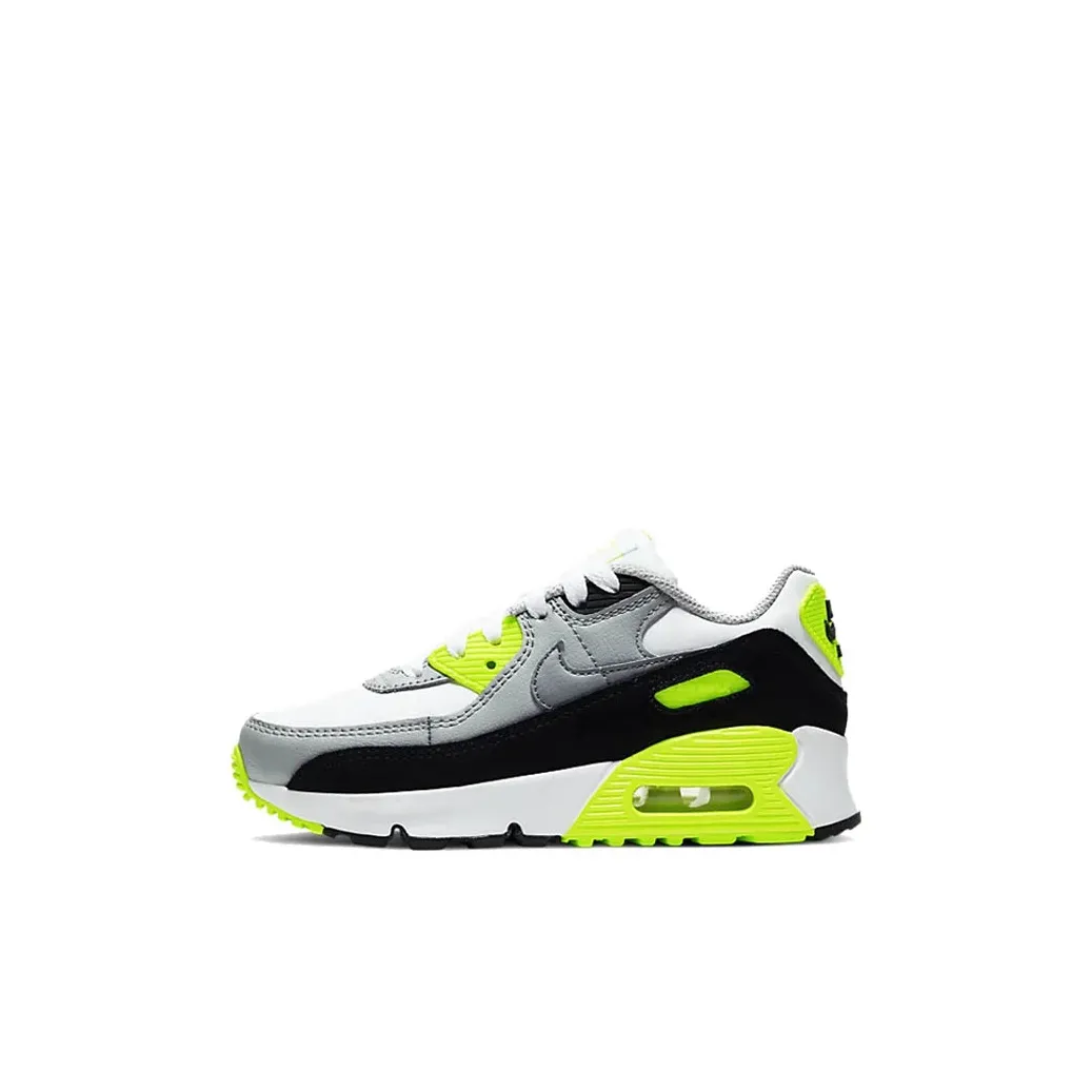 Nike Air Max 90 Ltr BP Беговые кроссовки Белый Серый Желтый Для детей 3-7 лет