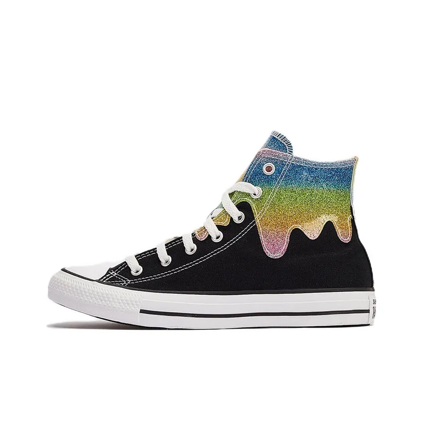 Converse Chuck Taylor All Star   High GS 'Glitter Drip - Black'