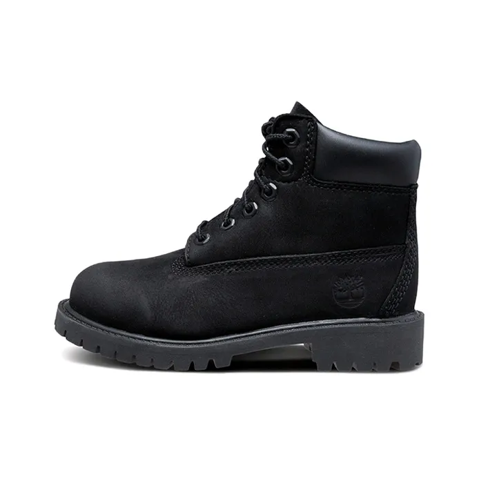 Timberland 6" Premium Boot Black Nubuck PS