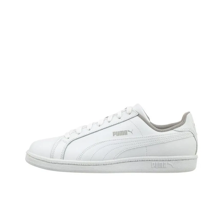 PUMA Smash Series Low Top Skateboard Shoes White Teenagers