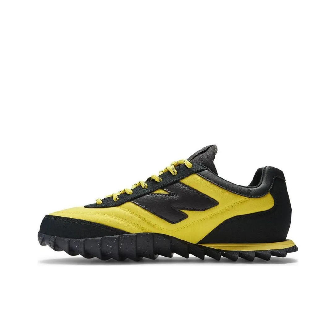 GANNI x New Balance RC30 Low Top Running Shoes Men's Black Yellow