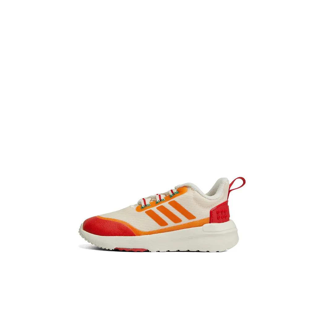 Adidas Lego Racer Low Топ Обувь для малышей Бежево-оранжевый Красный Infant And Toddler