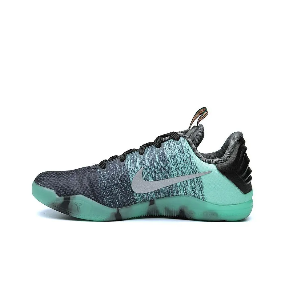 Nike Kobe 11 'All Star' Kobe 11 Low Top Children's Basketball Shoes Black Green Teenagers