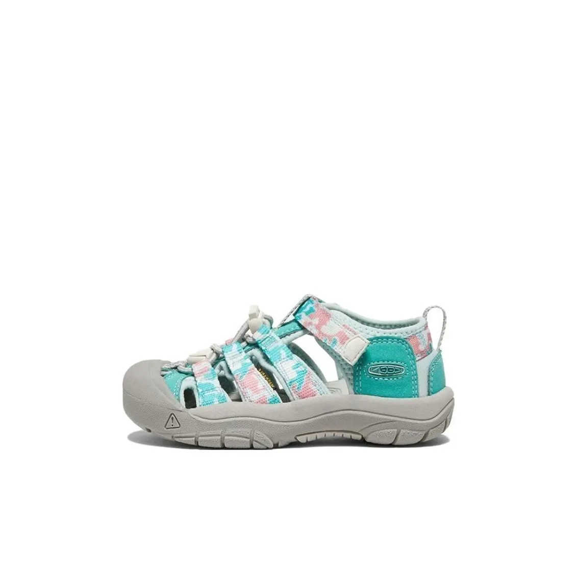 KEEN NEWPORT H2 Cushioning, Wear Resistant Low Top Kids' Outdoor Shoes Camouflage Pattern Pink Kids'