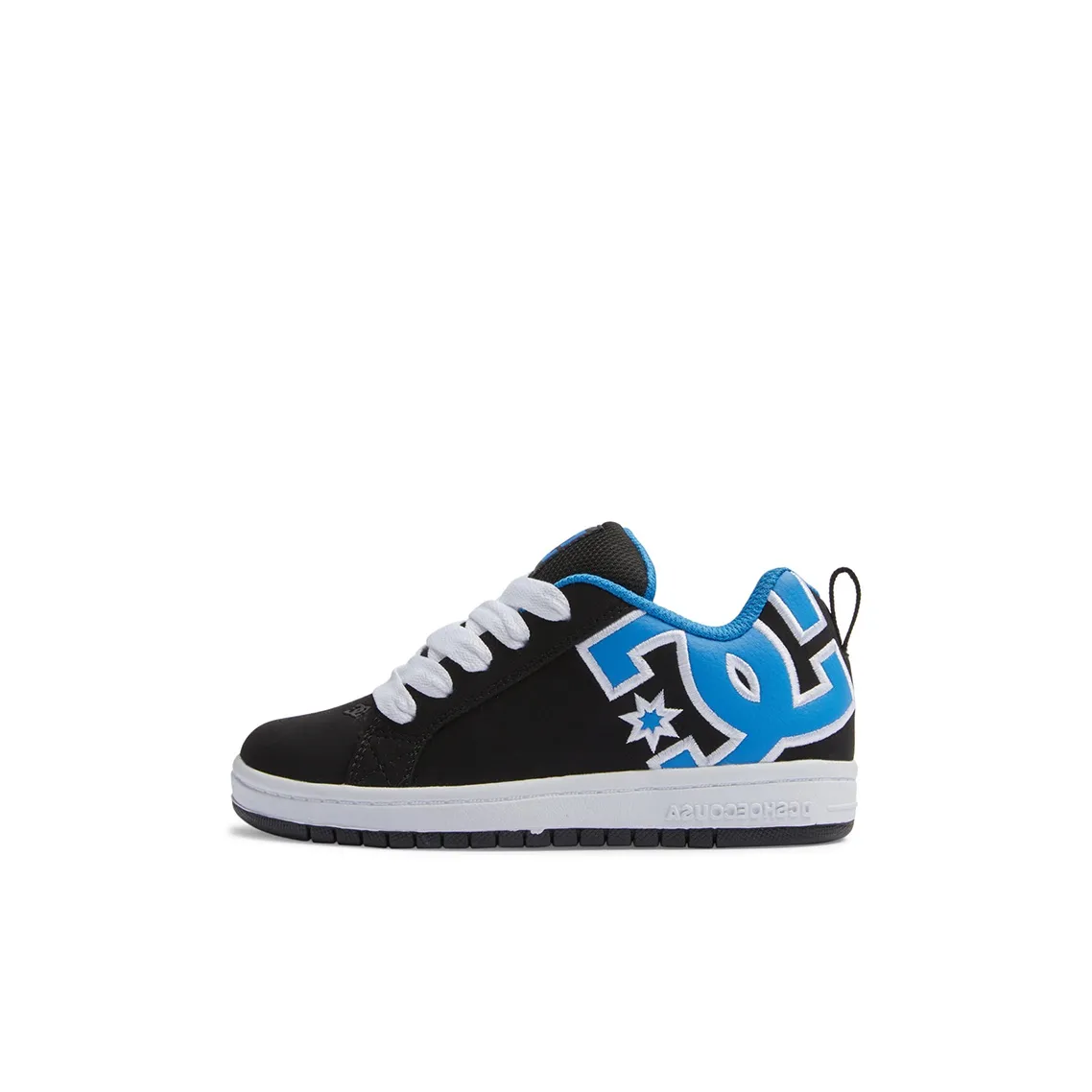 DC Shoes Court Graffik Slip-resistant Амортизация Устойчивость к истиранию Дышащий Низкий верх Детские Скейтбординги Детский