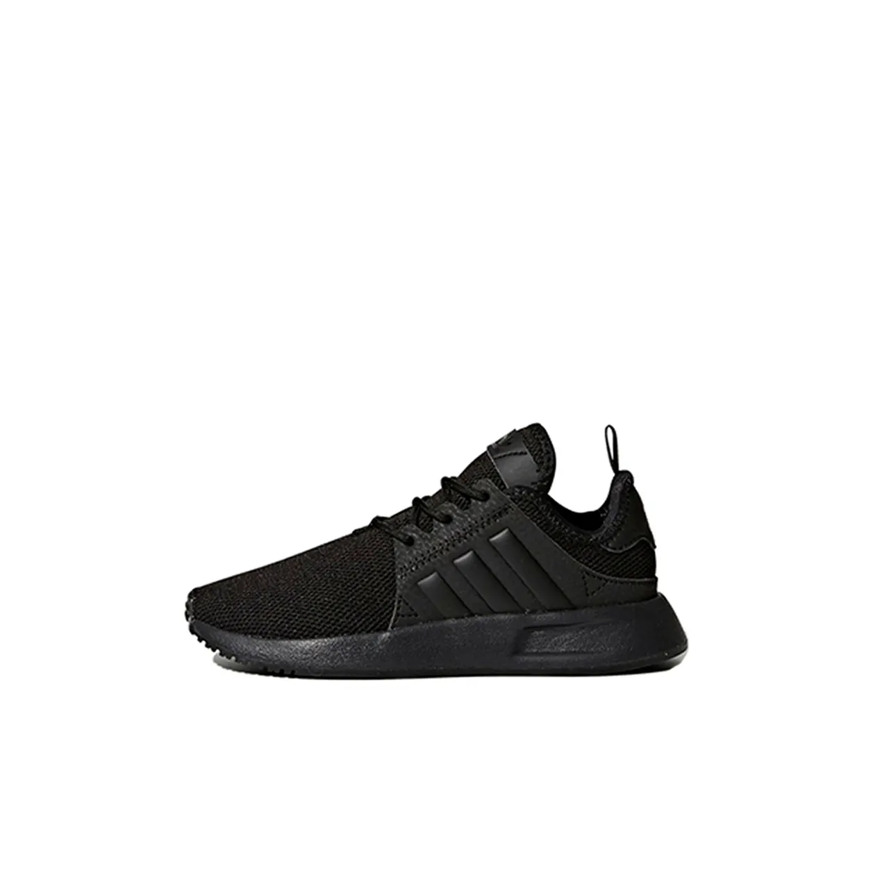 Adidas Originals X_PLR Slip-Resistant Shock Absorbers Низкие Кеды для Детей Lifestyle Shoes Черные Дети Возраст 3-7 Лет