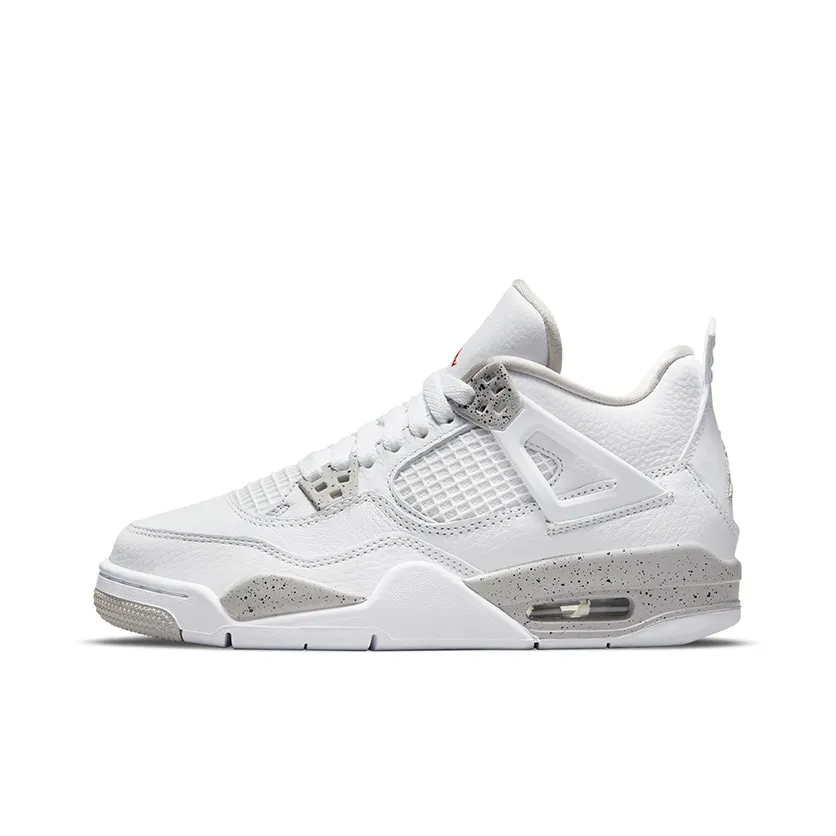 Air Vachetta jordan 4 Retro GS 'White Oreo'