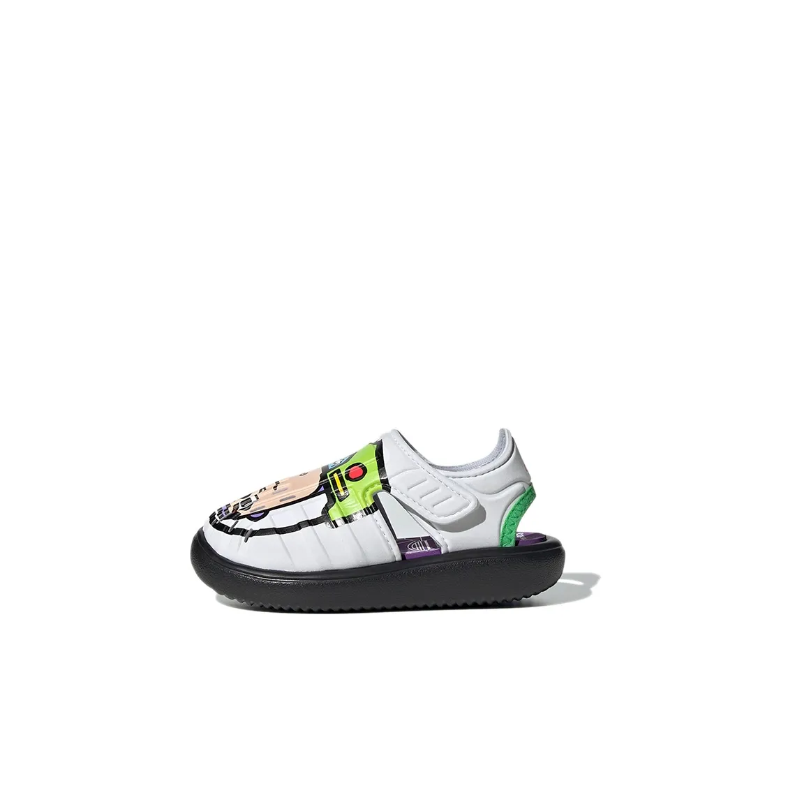 Disney x Adidas Pixar Buzz Lightyear Низкий топ Обувь для малышей Белый Черный Infant и Toddler