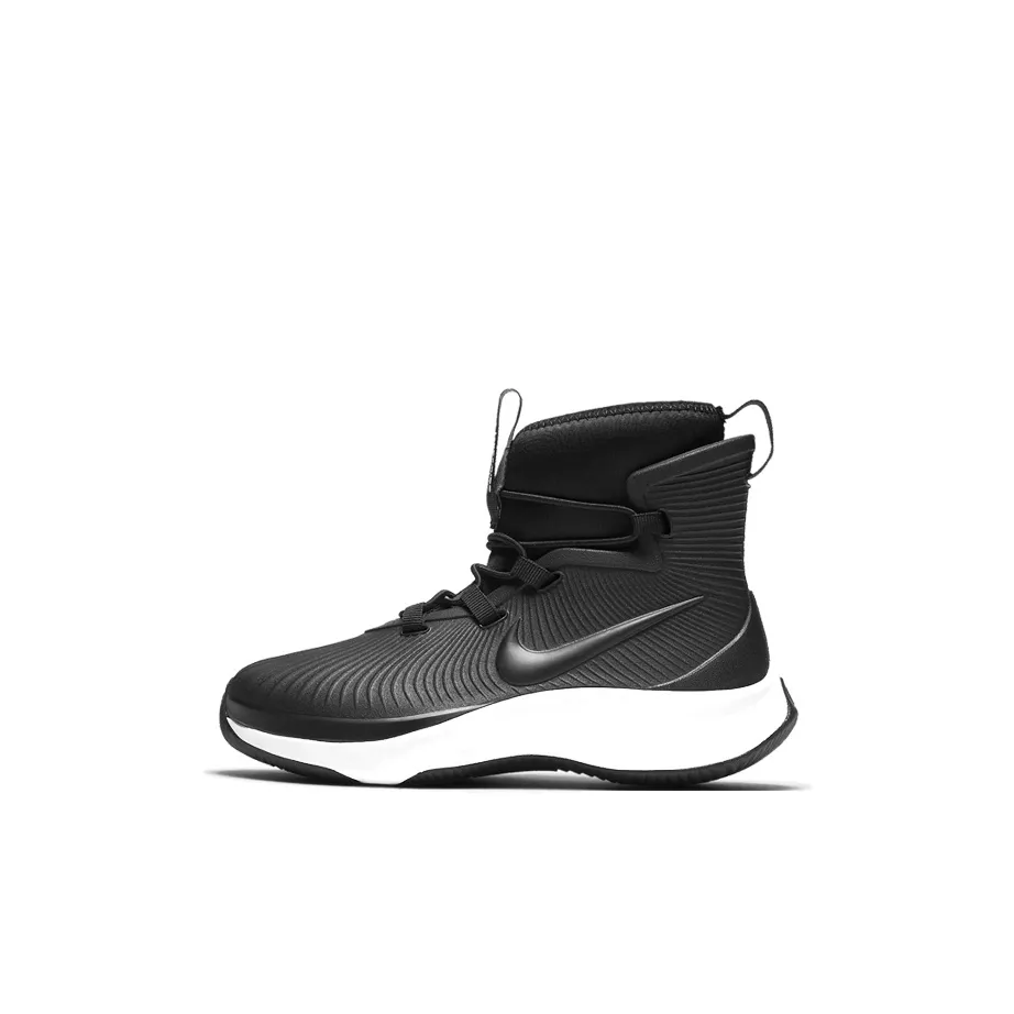 Nike High Топ Детская Туристическая обувь Черный для детей 3-7 лет