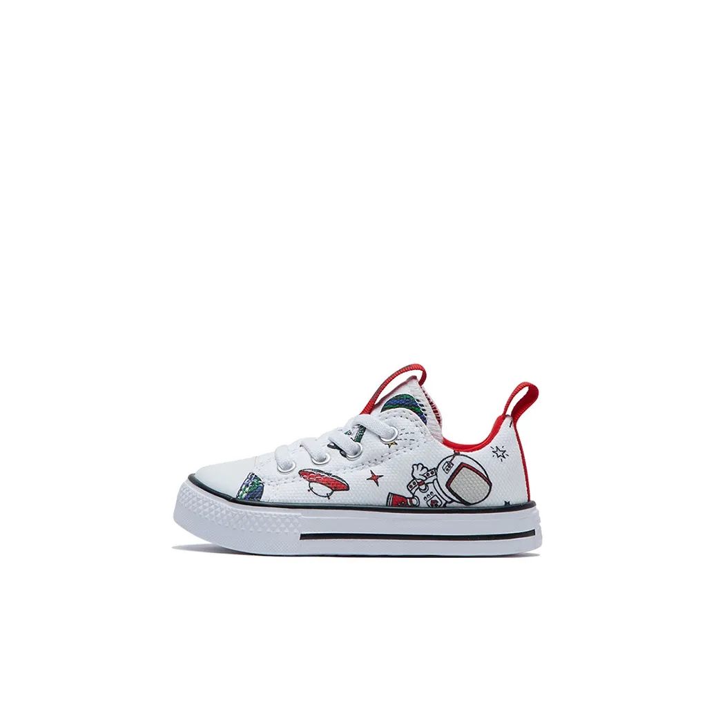 Converse Chuck Taylor All Star Superplay Аbrasion Resistant Дышащий Низкий Топ Обувь для малышей Белый Infant And Toddler