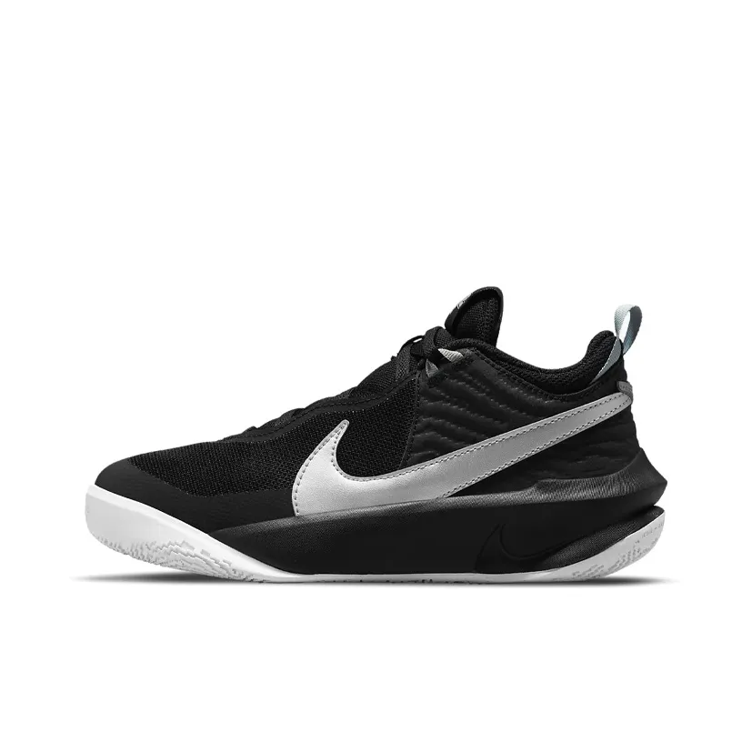 Nike Team Hustle D 10 Slip-Resistant Амортизация Дышащий Поддержка Низкий Топ Детские Баскетбольные Кроссовки