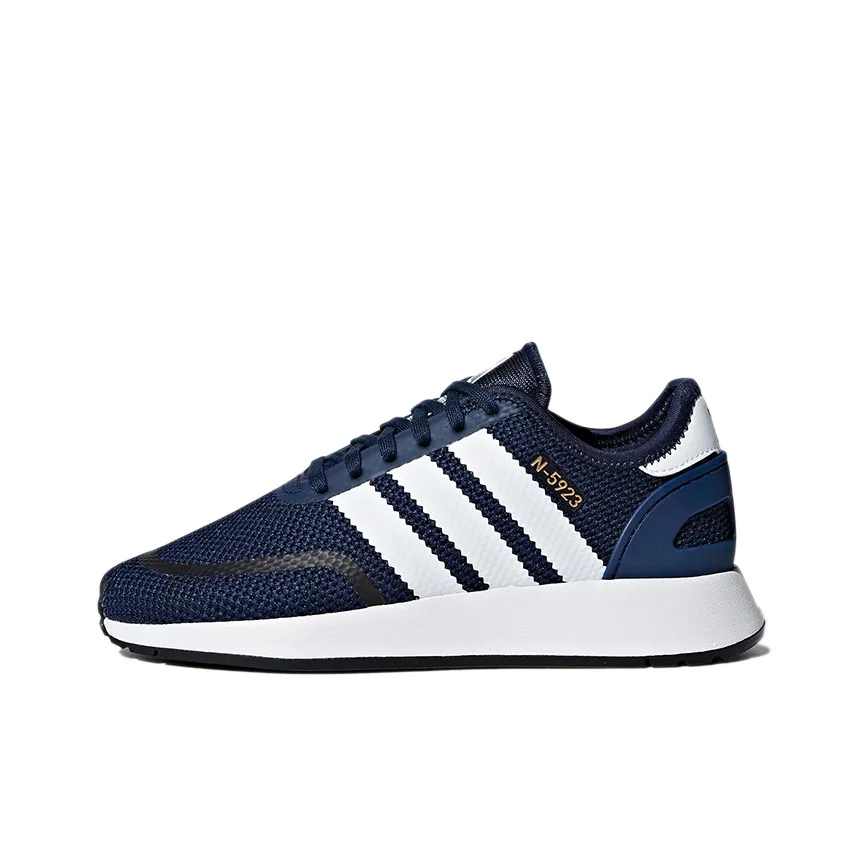 Adidas Originals N 5923 J Abrasion Resistant Низкий Топ Детская Беговая Обувь Темно-Синий Подростки
