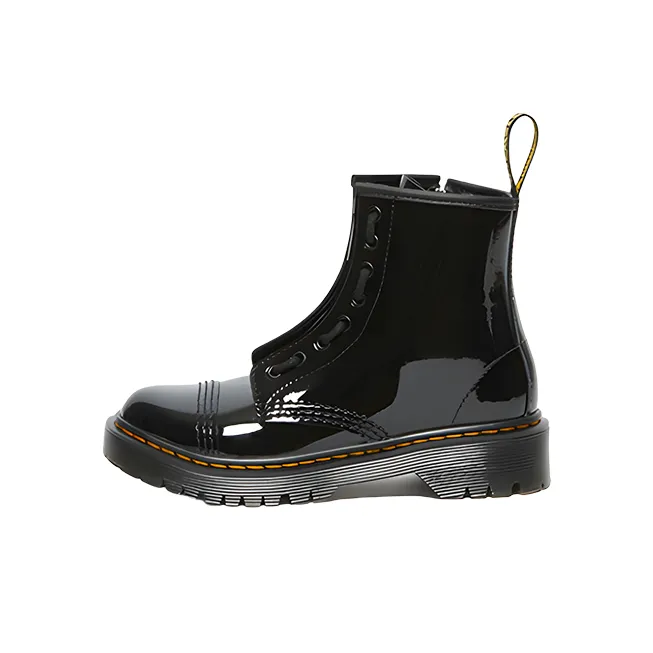 Dr.Martens Детские кожаные сапоги для школьного возраста