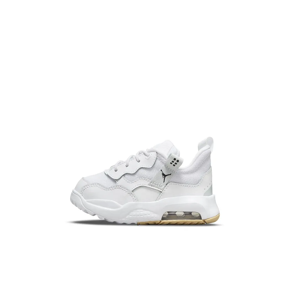 Джордан MA2 Нижняя юбка Устойчивая к истиранию Низкий топ Обувь для малышей Белый Для младенцев и малышей