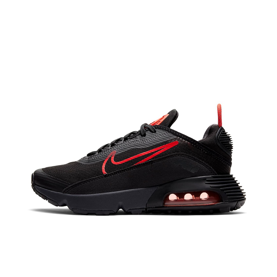 womens nike air max red and black