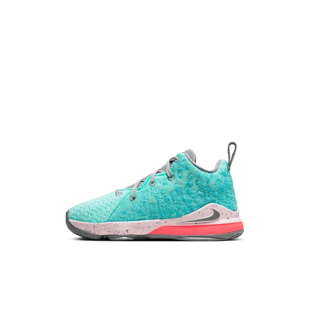 Детская баскетбольная обувь Nike Lebron 17 Low Top Pre School