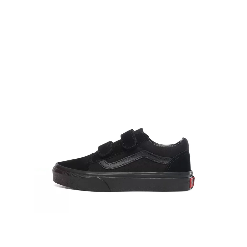 VANS V Low Топ Детские Скейтбординги Черный для детей 3-7 лет